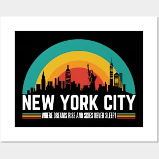 NEW YORK CITY Posters and Art